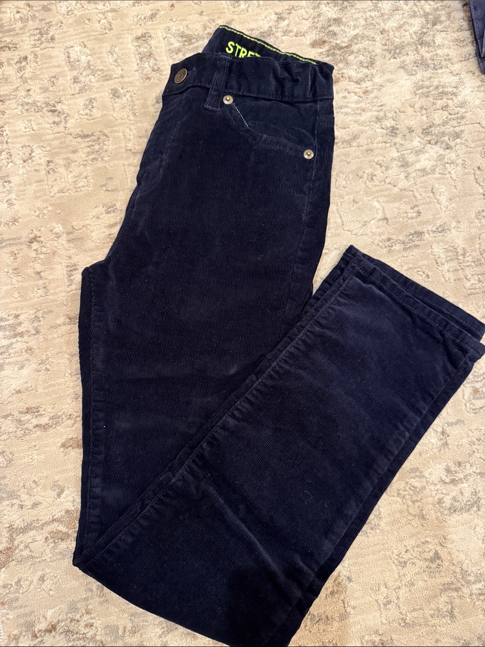 Crewcuts Boys Dark Navy Corduroy Pants